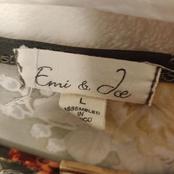 Emi & Joe large green orange sparkly soft frilly - Picture 5 of 6